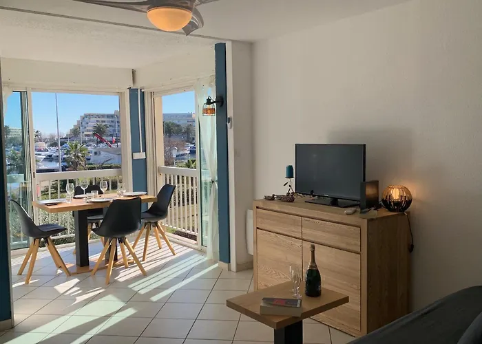 Apartamento 341 2 Pers Port Soleil Jolie Vue Port Agde